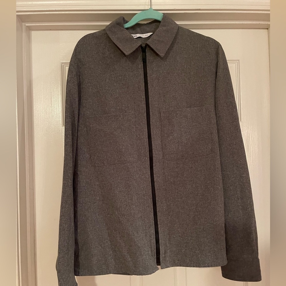 Zara grey jacket size XL